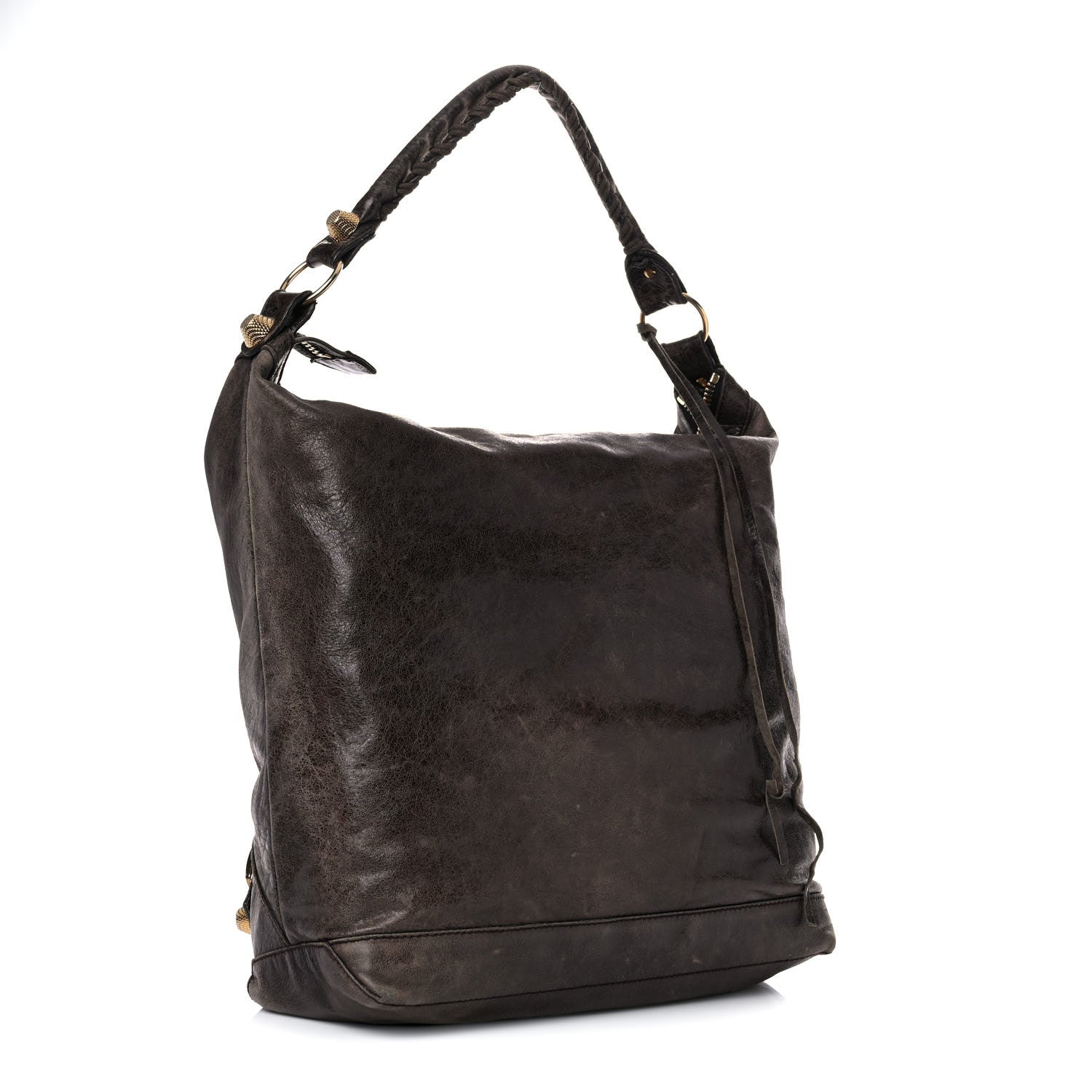 Balenciaga Agneau Giant 21 Gold Hardware Day Hobo Charbon 3 of 32