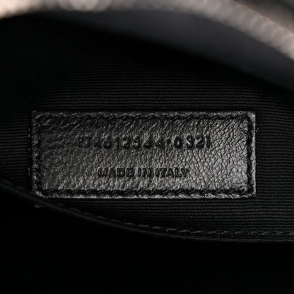 Saint Laurent Calfskin Matelasse Monogram Lou Camera Bag Black 7 of 10