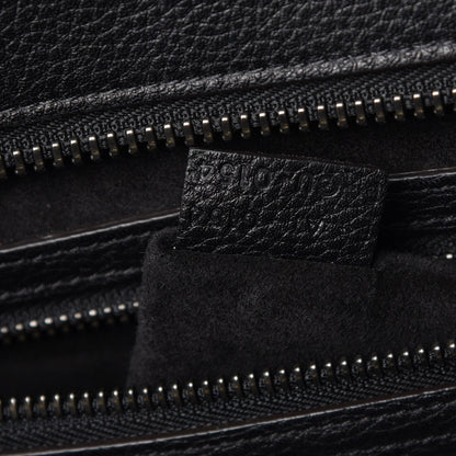 Celine Drummed Calfskin Mini Luggage Black 7 of 7
