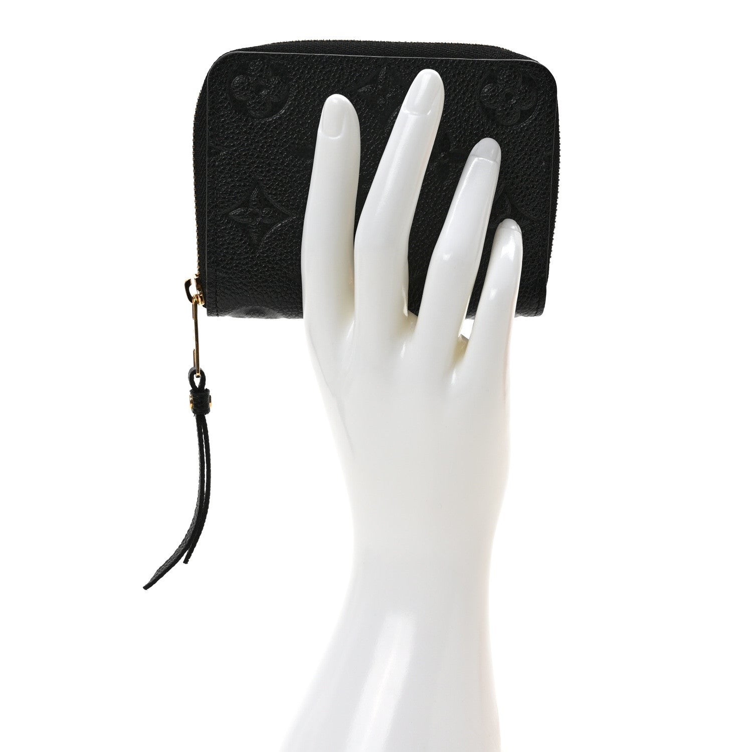 Louis Vuitton Empreinte Zippy Coin Purse Black 2 of 7