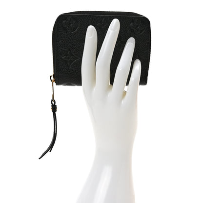 Louis Vuitton Empreinte Zippy Coin Purse Black 2 of 7
