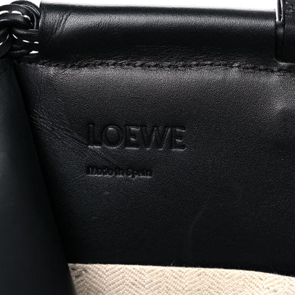 Loewe Grained Calfskin Small Cushion Tote Black 11 of 13