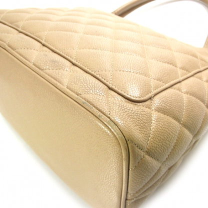 Chanel Caviar Quilted Medallion Tote Beige 5 of 11