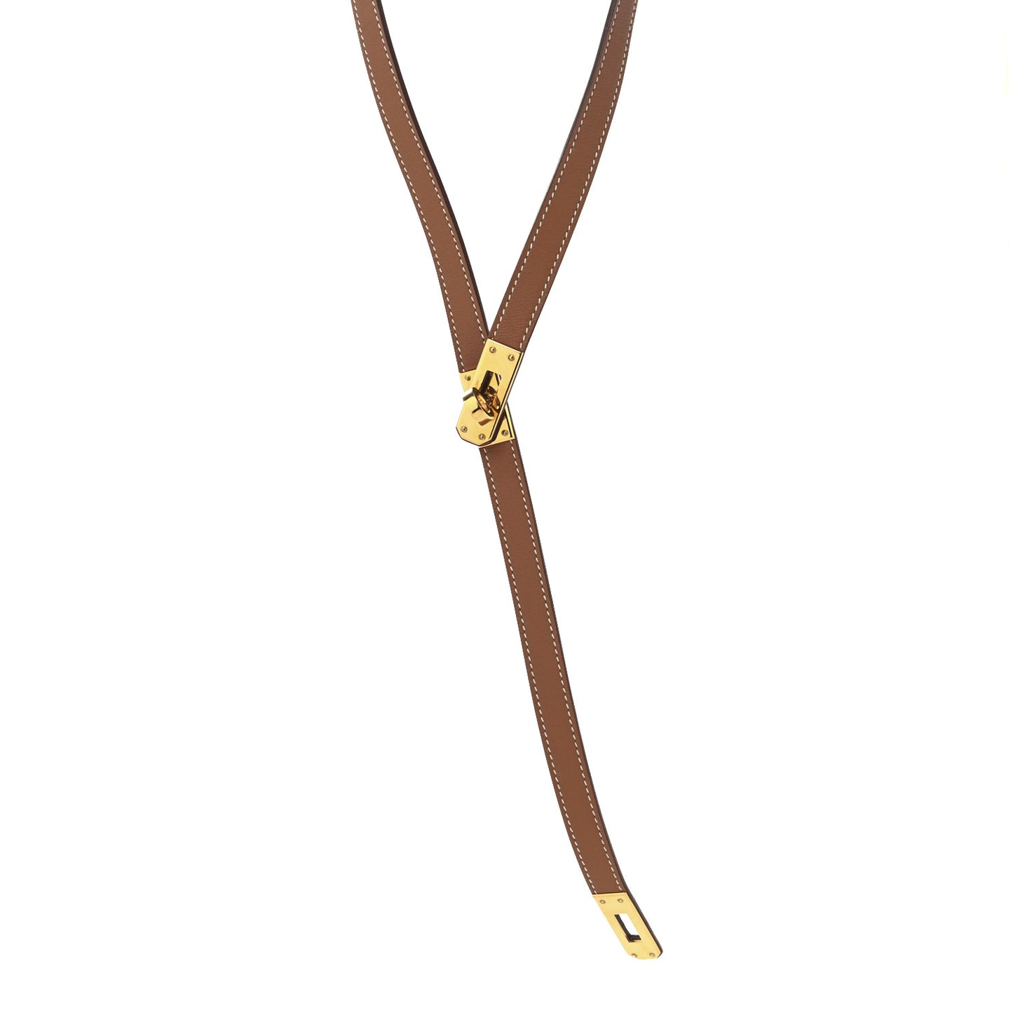 Swift Kelly Lariat Necklace Gold