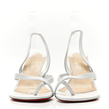 Christian Louboutin Kid Taralita 85 Thong Sandals 40.5 White 3 of 14