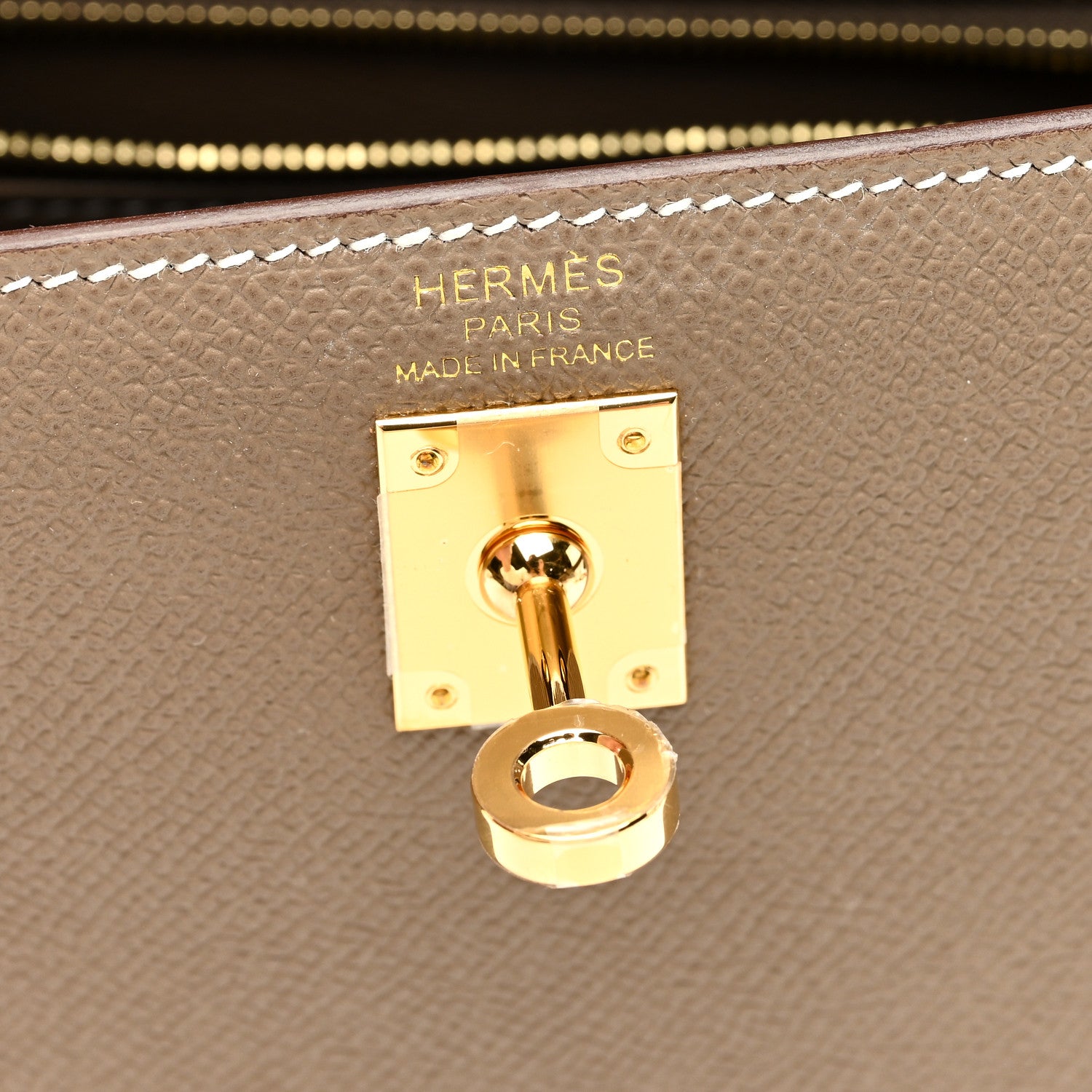 Hermes Epsom Kelly Sellier 25 Etoupe 6 of 11