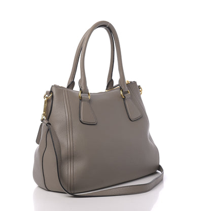 Prada Vitello Phenix Shoulder Bag Argilla 3 of 10