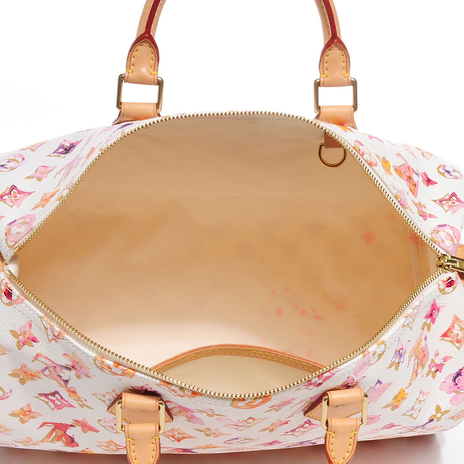 Louis Vuitton Watercolor Aquarelle Speedy 35 White 7 of 7