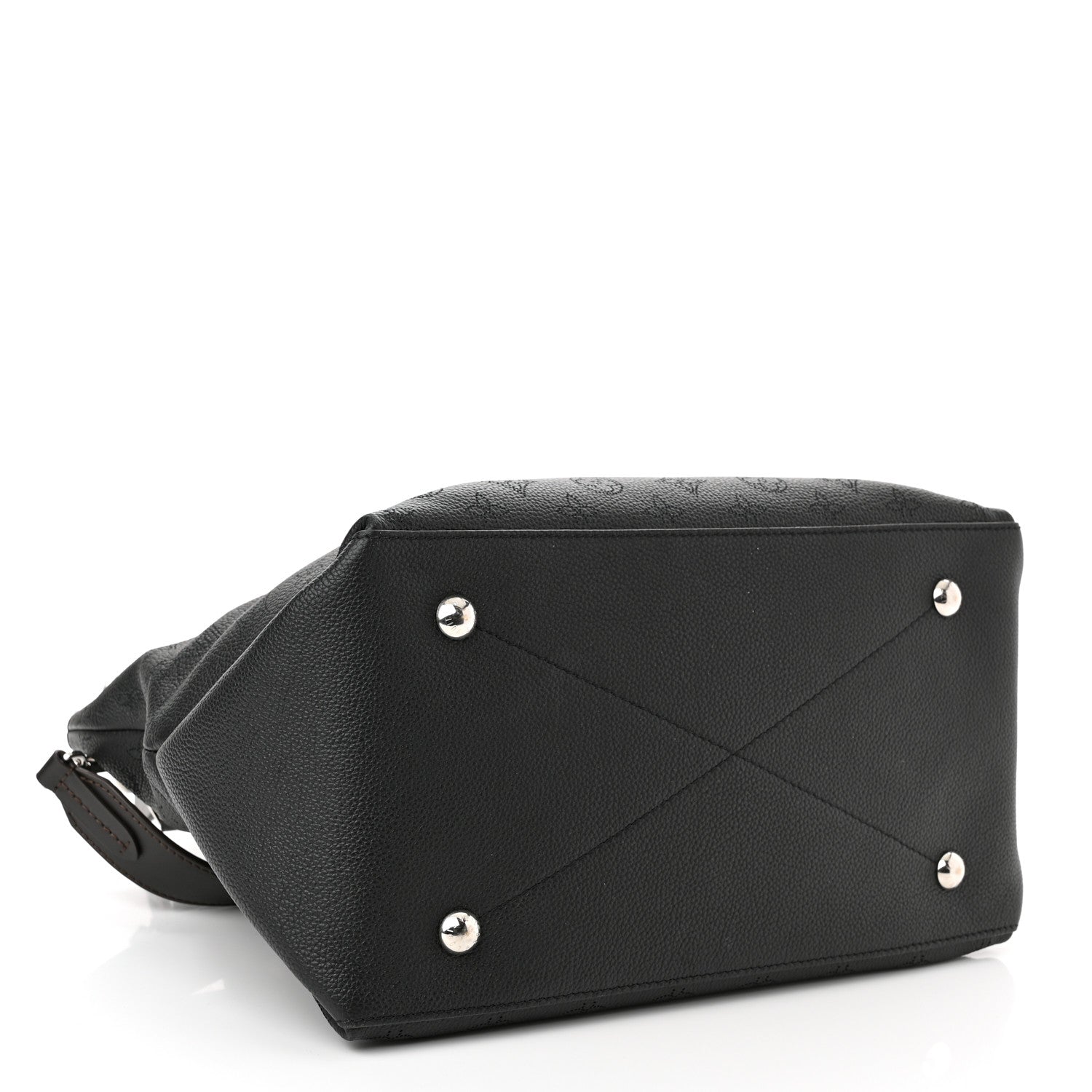 Louis Vuitton Mahina Beaubourg Hobo MM Black 4 of 10