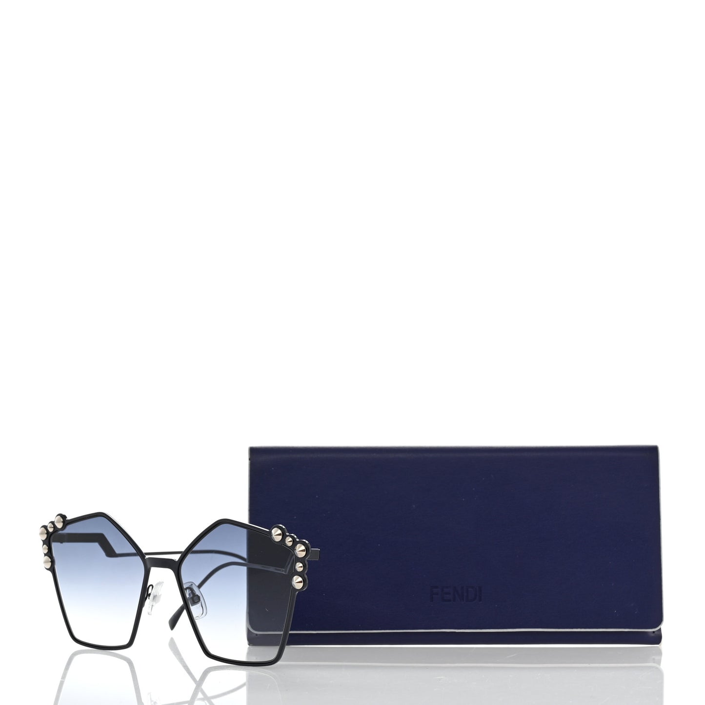 Geometric Dots Sunglasses FF 0261/S Dark Blue