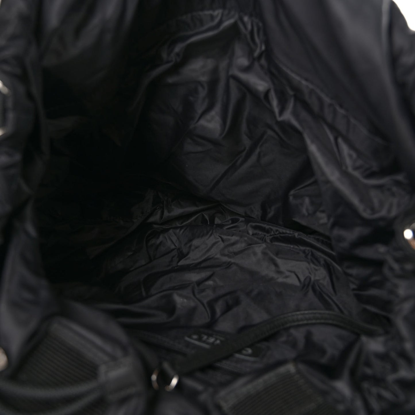 Wool Nylon Quilted Coco Neige Tote Black