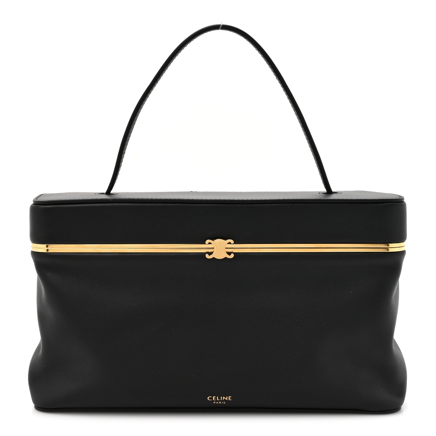 Celine Supple Calfskin Rectangle Bag Black 1 of 9