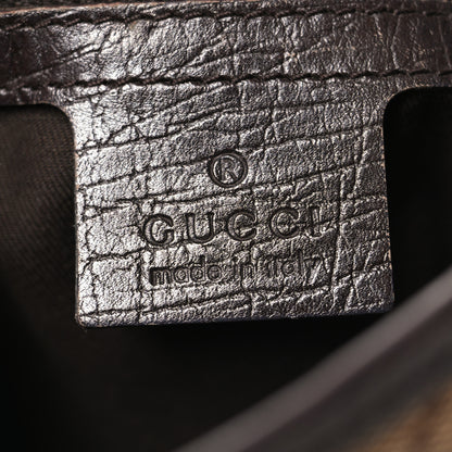 Gucci Monogram Web Jolicoeur Charms Messenger Dark Brown 6 of 14