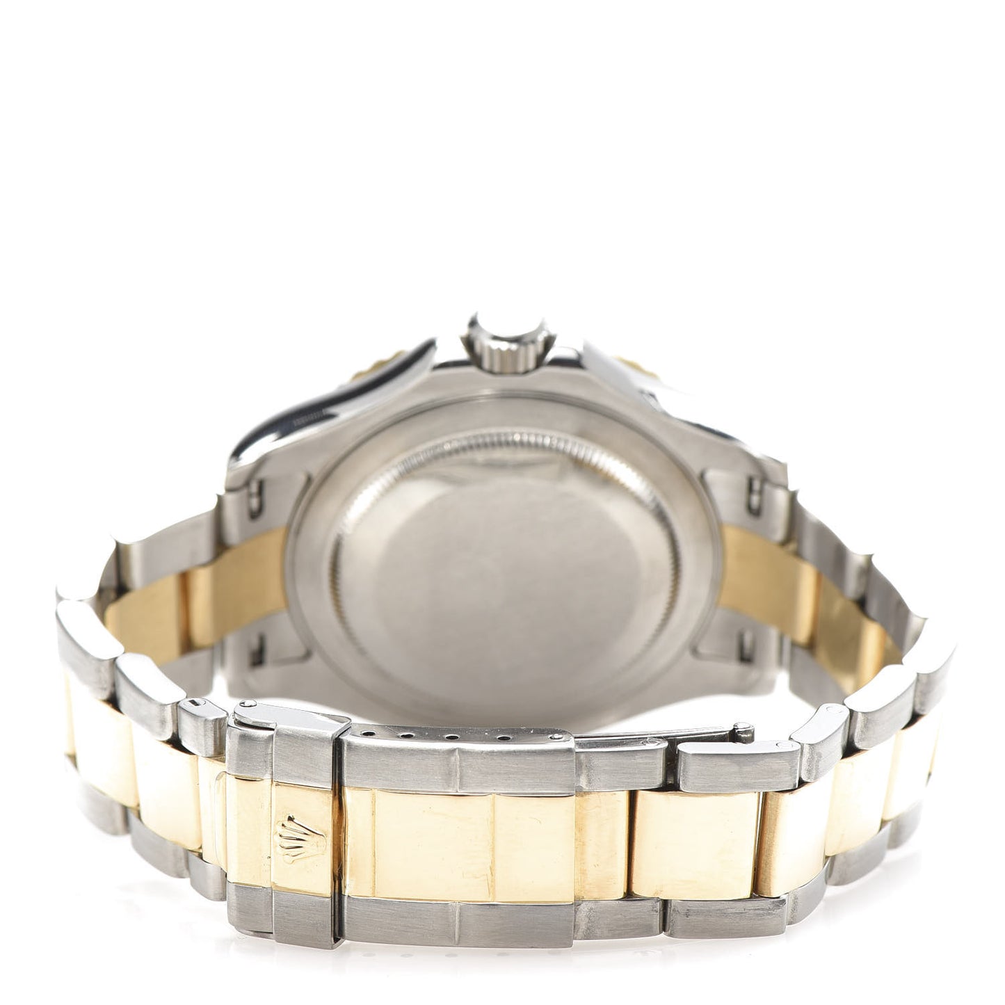 Stainless Steel 18K Yellow Gold 40mm Oyster Perpetual Date Yacht-Master Watch White 16623