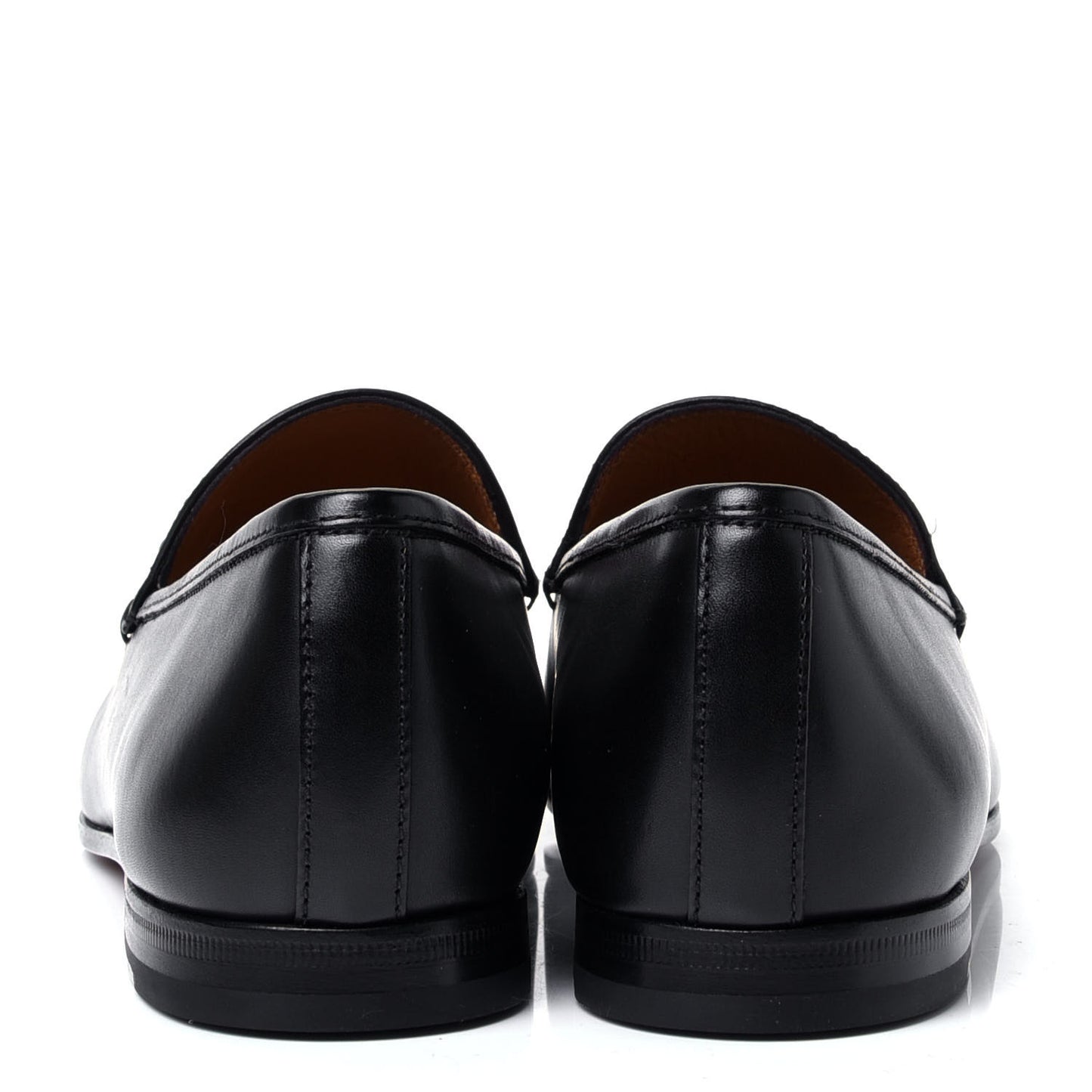 Calfskin Womens Jordaan Loafers 39.5 Black
