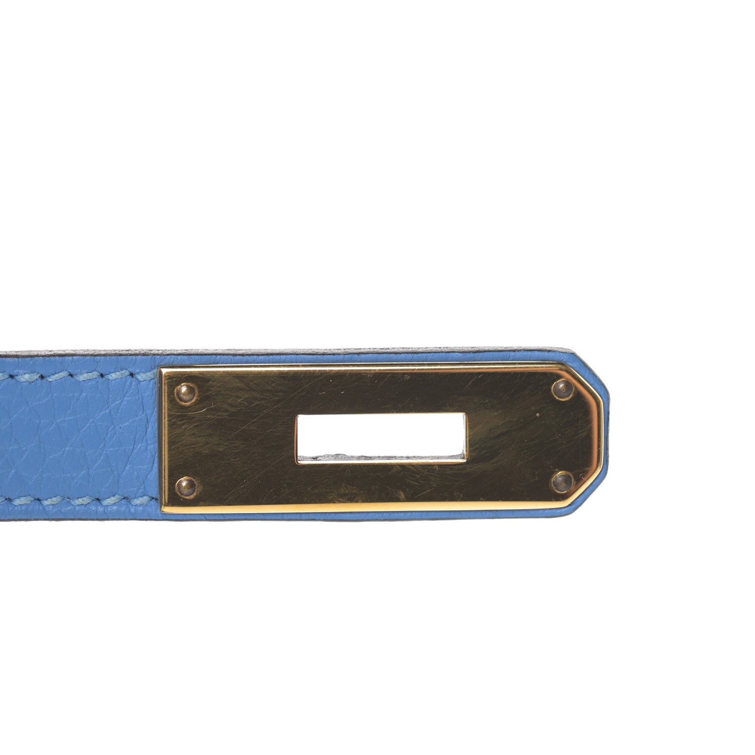 Hermes Togo Kelly Retourne 28 Bleu Paradise 31 of 42