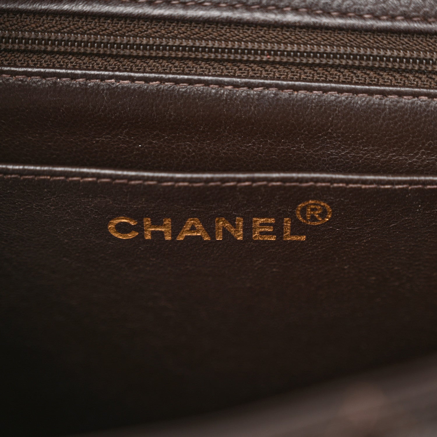 Chanel Caviar Quilted Medium Kelly Flap Brown 6 of 11