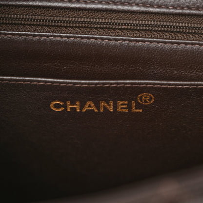 Chanel Caviar Quilted Medium Kelly Flap Brown 6 of 11