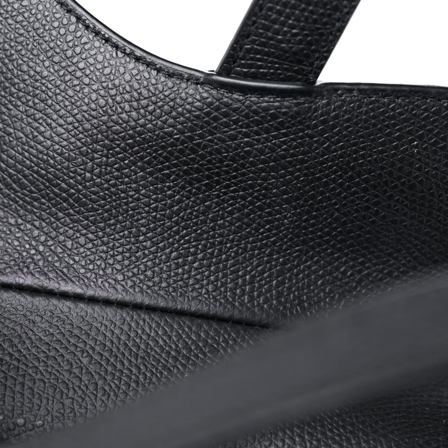 Christian Dior Grained Calfskin Mini Saddle Bag Black 11 of 14