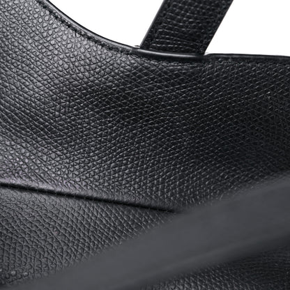 Christian Dior Grained Calfskin Mini Saddle Bag Black 11 of 14