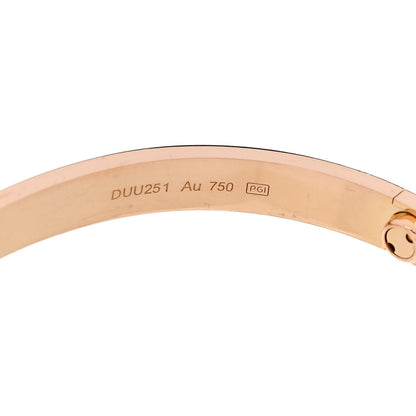 Cartier 18K Pink Gold LOVE Bracelet 19 6 of 7