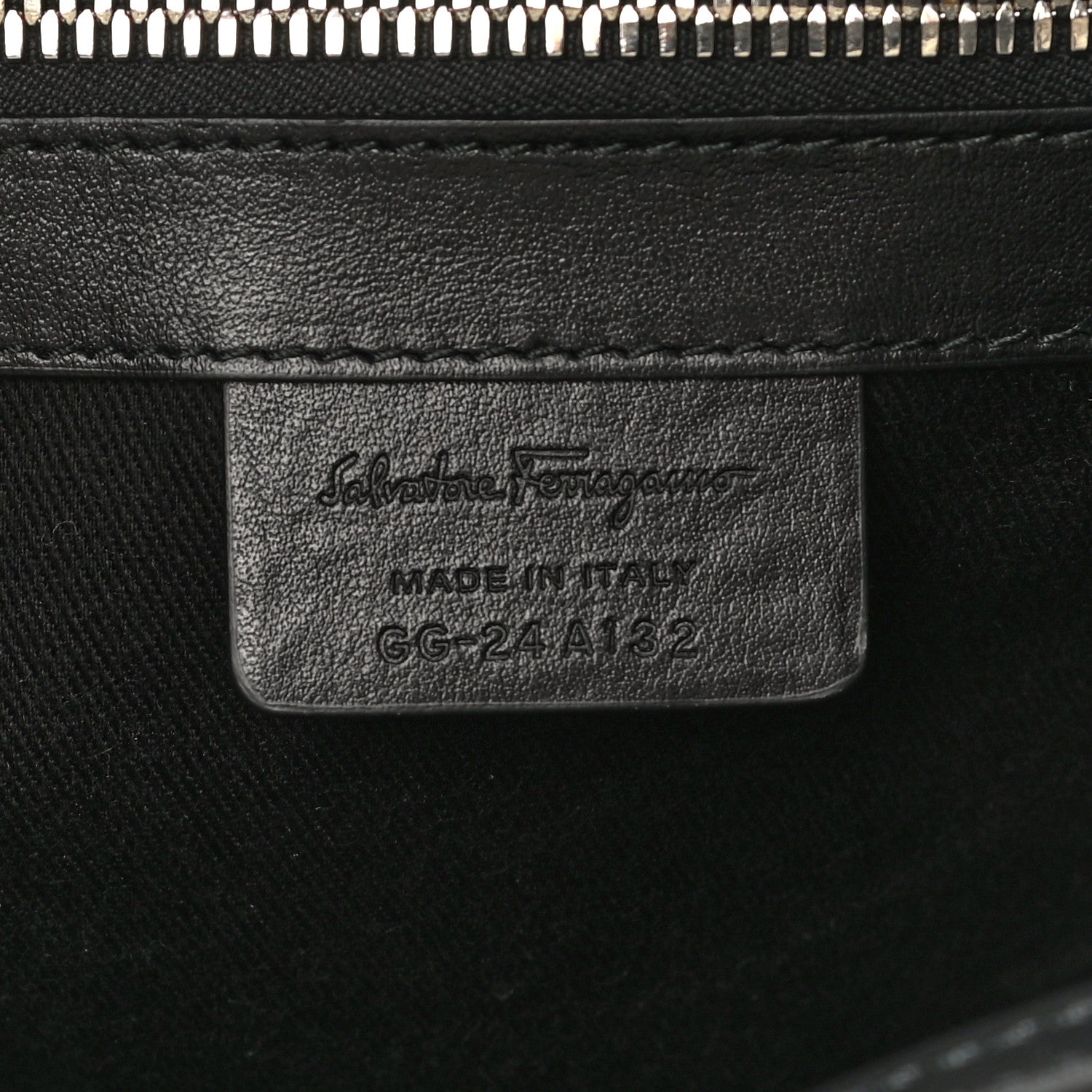 Salvatore Ferragamo Canvas Calfskin Gancini Weekender Bag Black 5 of 8