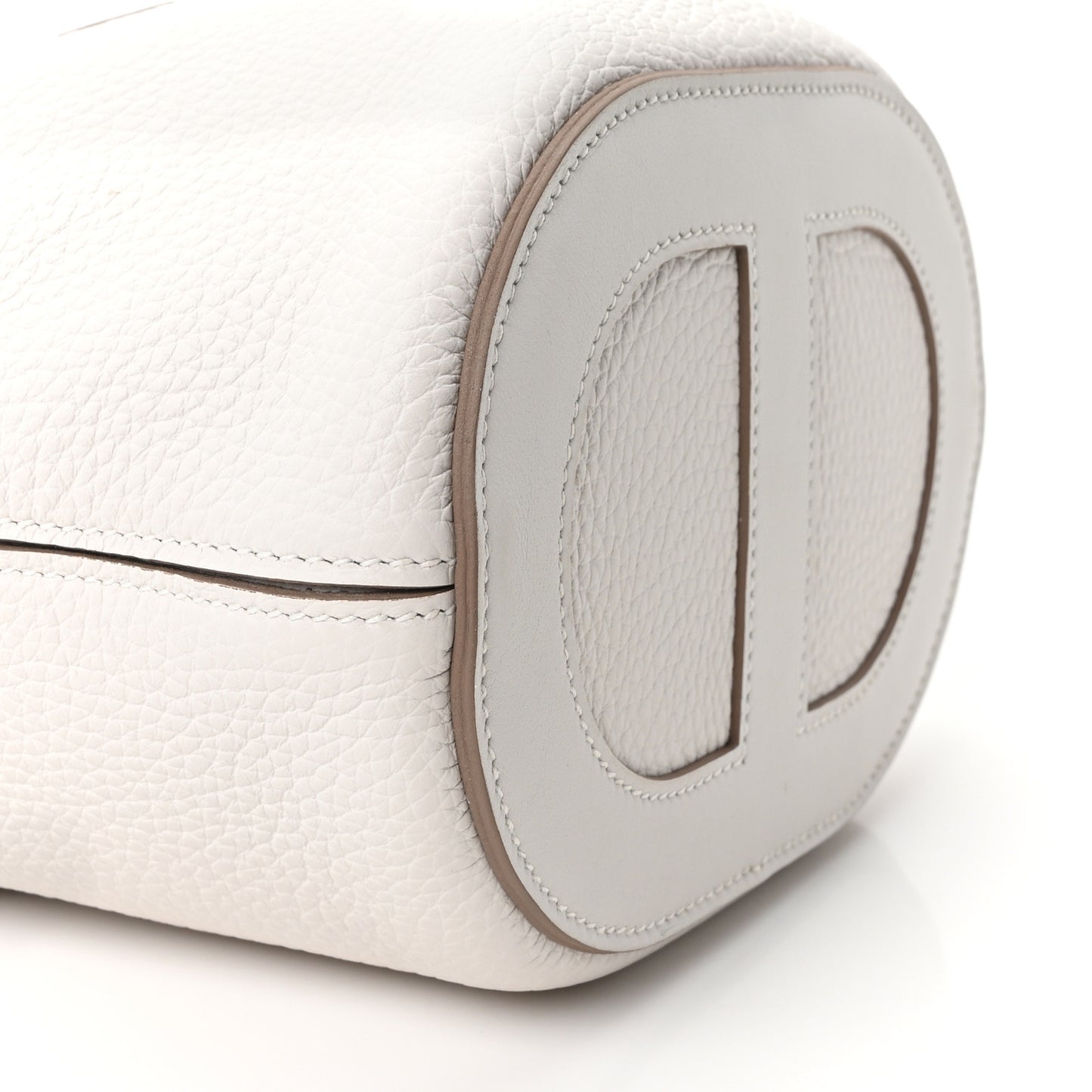 Taurillon Clemence Swift In-The-Loop 18 Bag Gris Pale