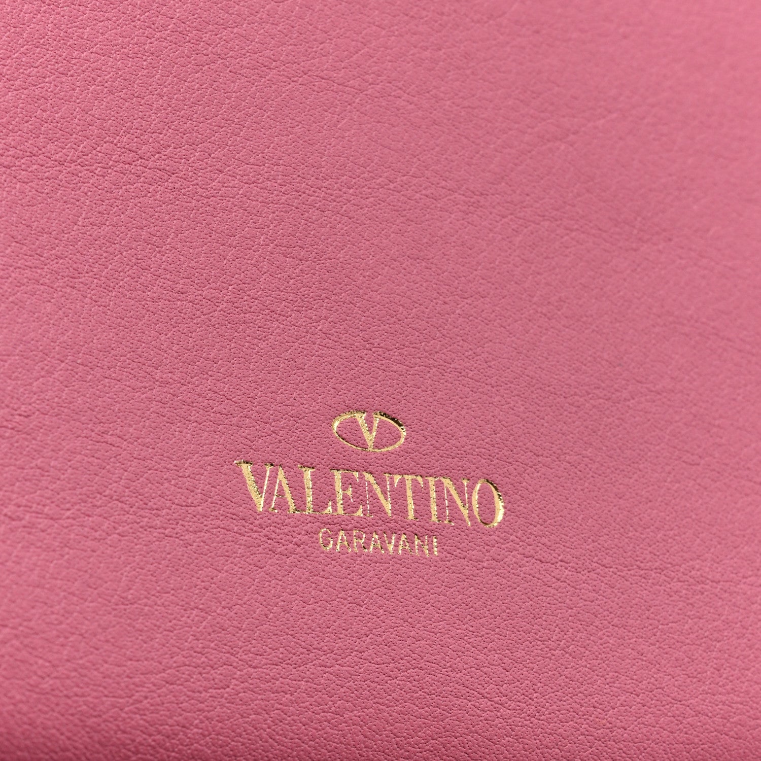 Valentino Garavani Vitello Rockstud Wristlet Travel Wallet Ninphea 7 of 10