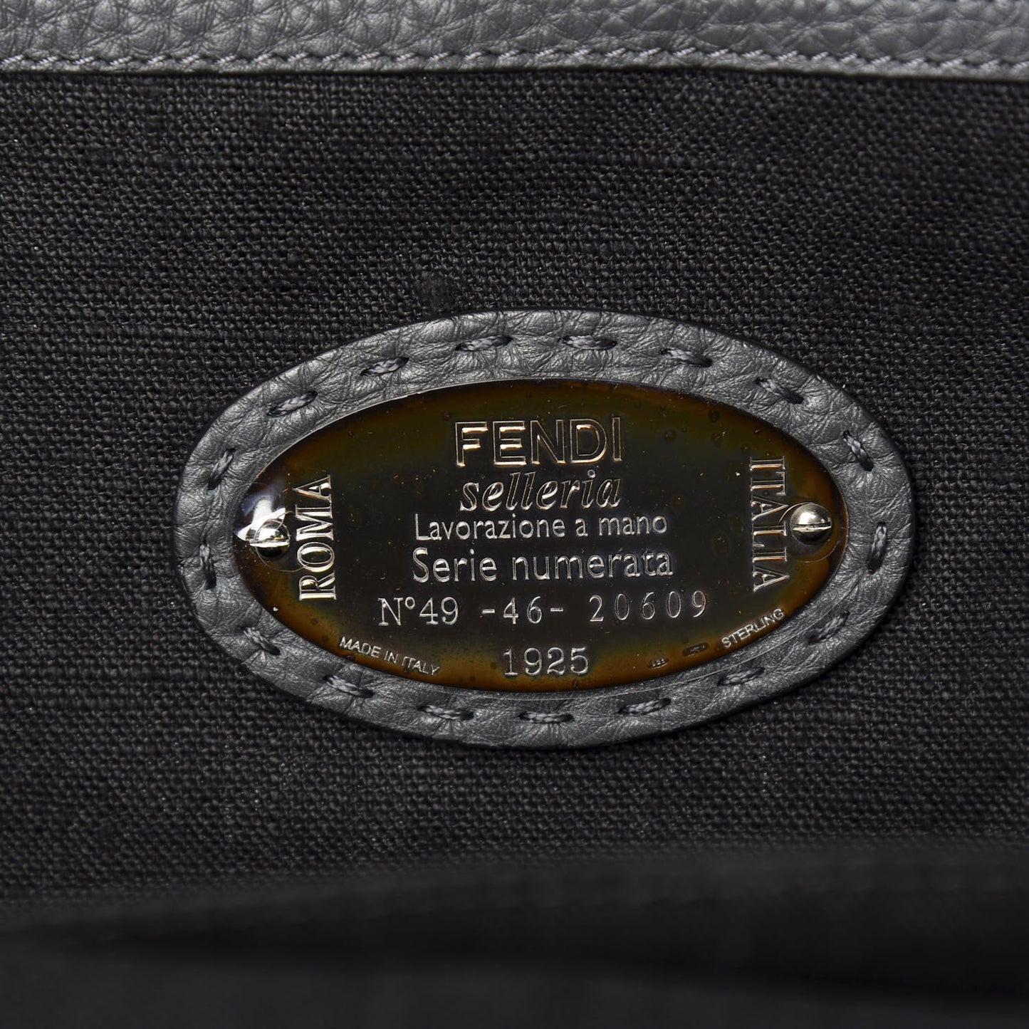 Calfskin Romano Selleria Faces No Words Emoticon Backpack Aslfalto