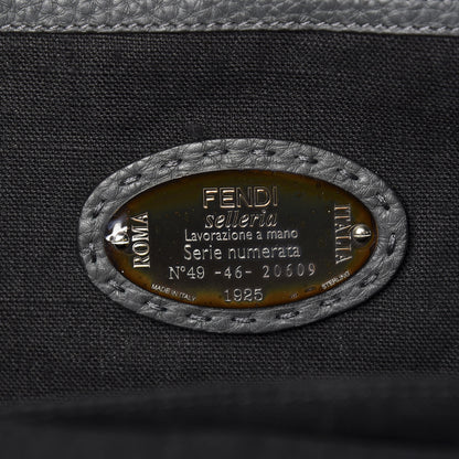 Fendi Calfskin Romano Selleria Faces No Words Emoticon Backpack Aslfalto 7 of 10