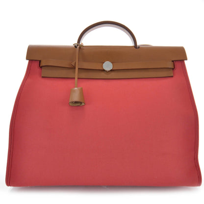 Hermes Toile Herbag Zip MM Bougainvillea 1 of 8