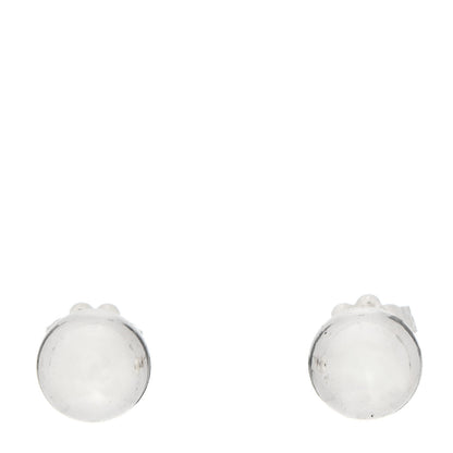 Tiffany Sterling Silver 8mm HardWear Ball Earrings 1 of 4