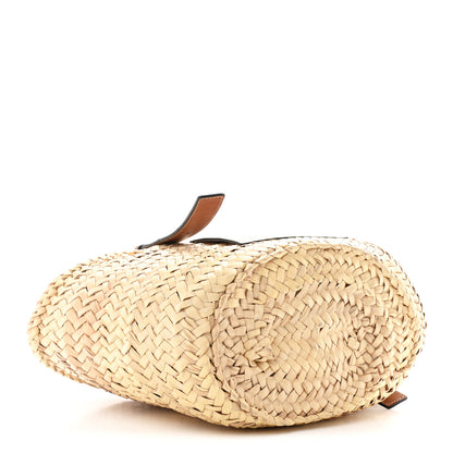 Loewe Raffia Basket Tote Bag Natural Tan 4 of 10