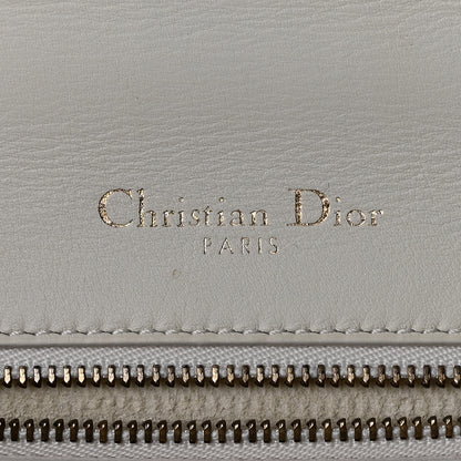 Christian Dior Lambskin Studded Small Diorama Flap Bag Off White 12 of 14
