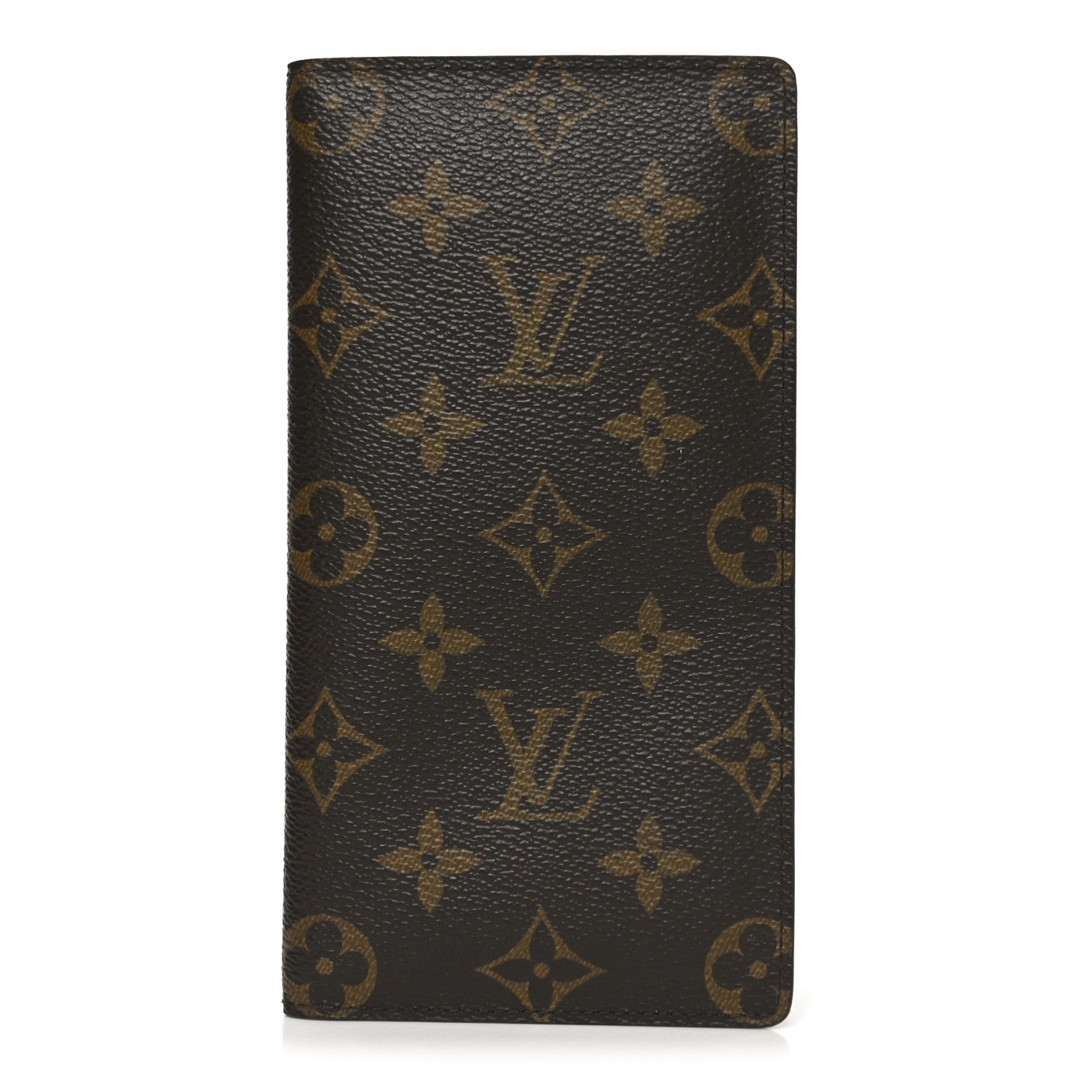 Louis Vuitton Monogram Porte Valeurs Checkbook Wallet 1 of 7