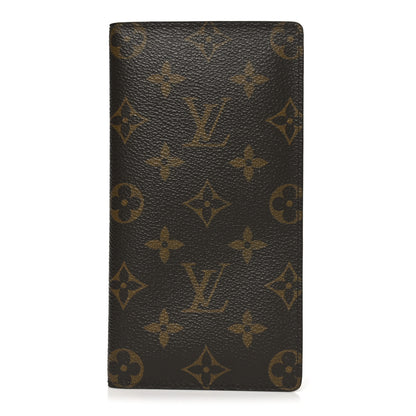 Louis Vuitton Monogram Porte Valeurs Checkbook Wallet 1 of 7
