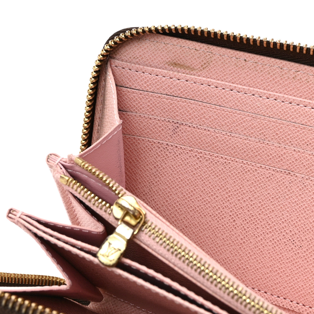 Monogram Zippy Wallet Rose Ballerine