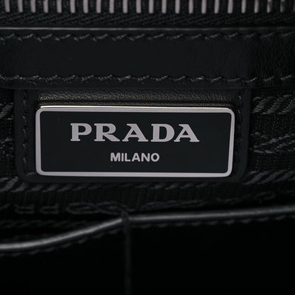 Prada X JAMES JEAN Vitello DNA Flat Messenger Bag Black 6 of 9