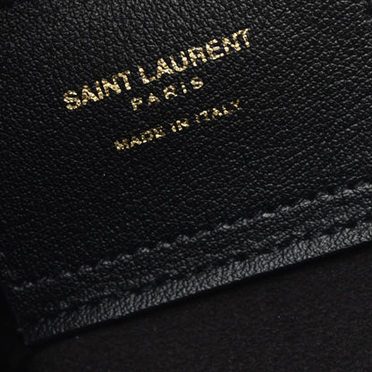 Saint Laurent Calfskin Large Shopping Tote Black 6 of 8
