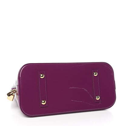 Louis Vuitton Vernis Alma MM Amethyste 4 of 10