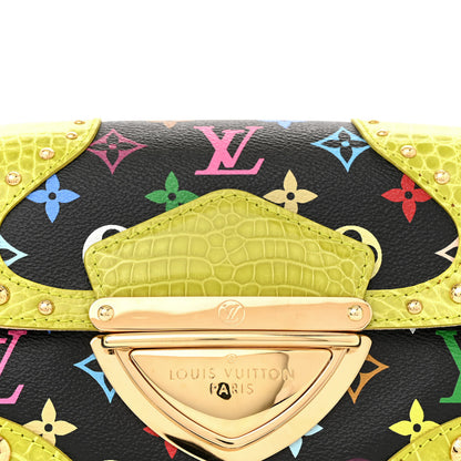 Louis Vuitton Monogram Multicolor Alligator Marilyn Black 7 of 12