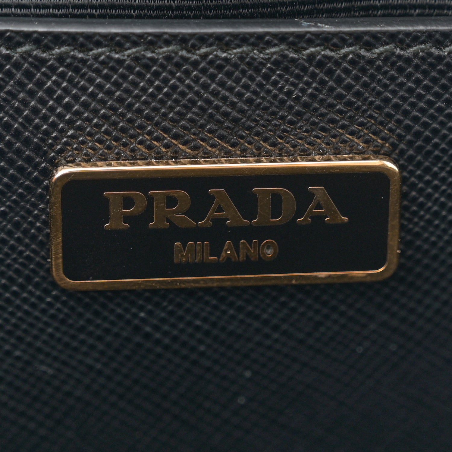 Prada Saffiano Lux Mini Promenade Tote Black 6 of 11