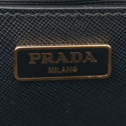 Prada Saffiano Lux Mini Promenade Tote Black 6 of 11