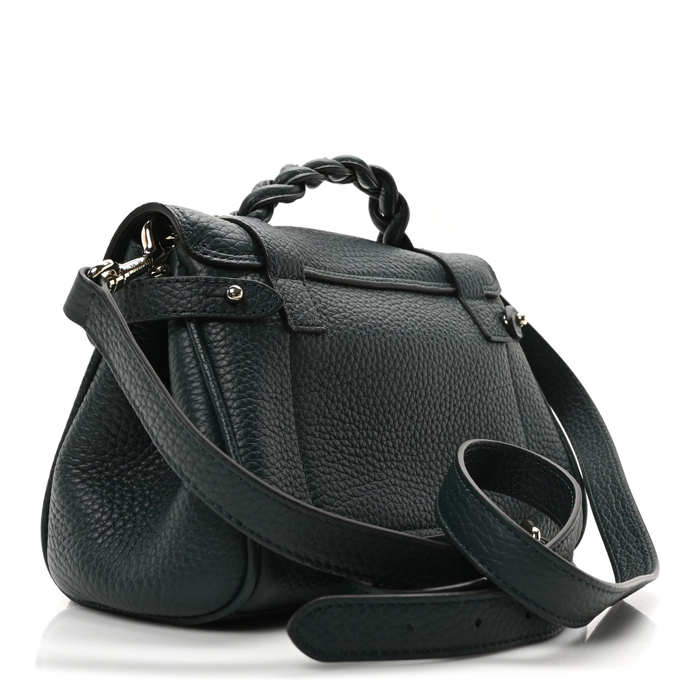 Heavy Grain Mini Alexa Mulberry Green