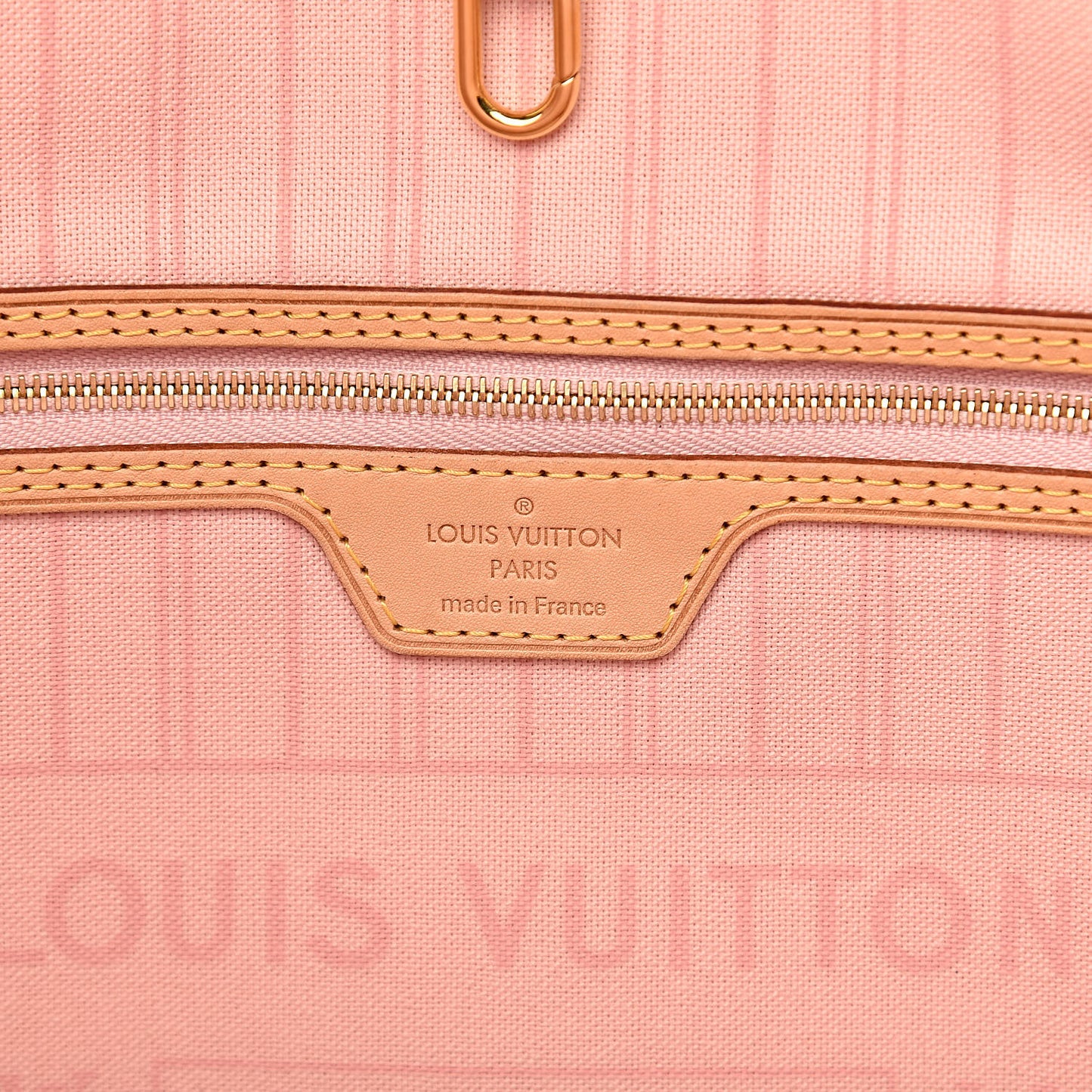 Damier Azur Neo Neverfull MM Rose Ballerine