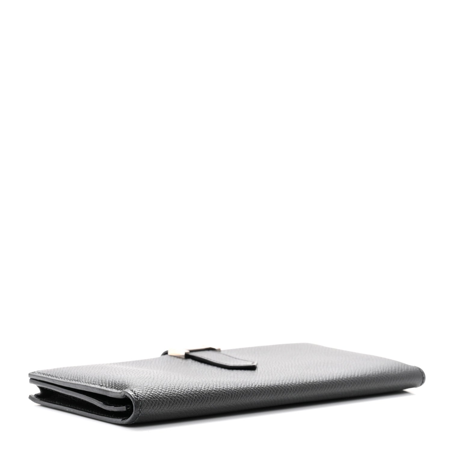 Hermes Epsom Bearn Gusset Wallet Black 4 of 7