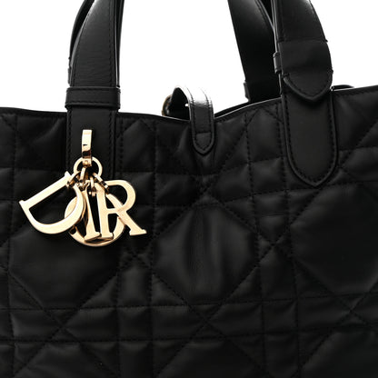 Christian Dior Calfskin Macrocannage Medium Toujours Black 10 of 13