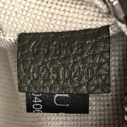 Gucci Piuma Calfskin Jumbo GG Embossed Small Belt Bag Dark Green 7 of 10