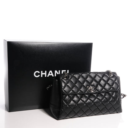 Chanel Calfskin Medium Lady Pearly Flap Black 5 of 9