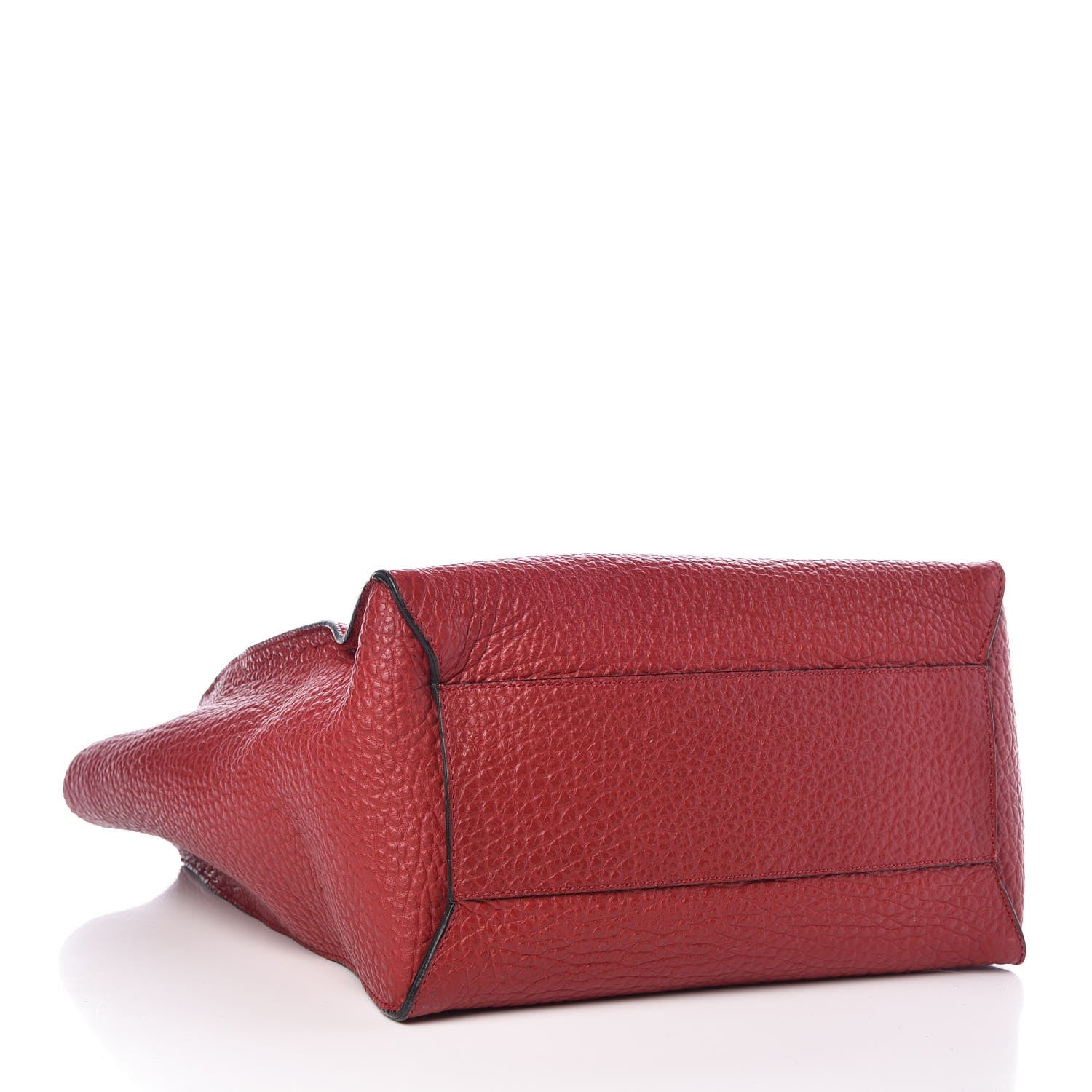 Burberry Heritage Grain Medium Woodbury Tote Military Red 4 of 12